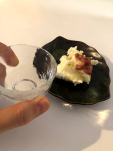 日本酒とともに